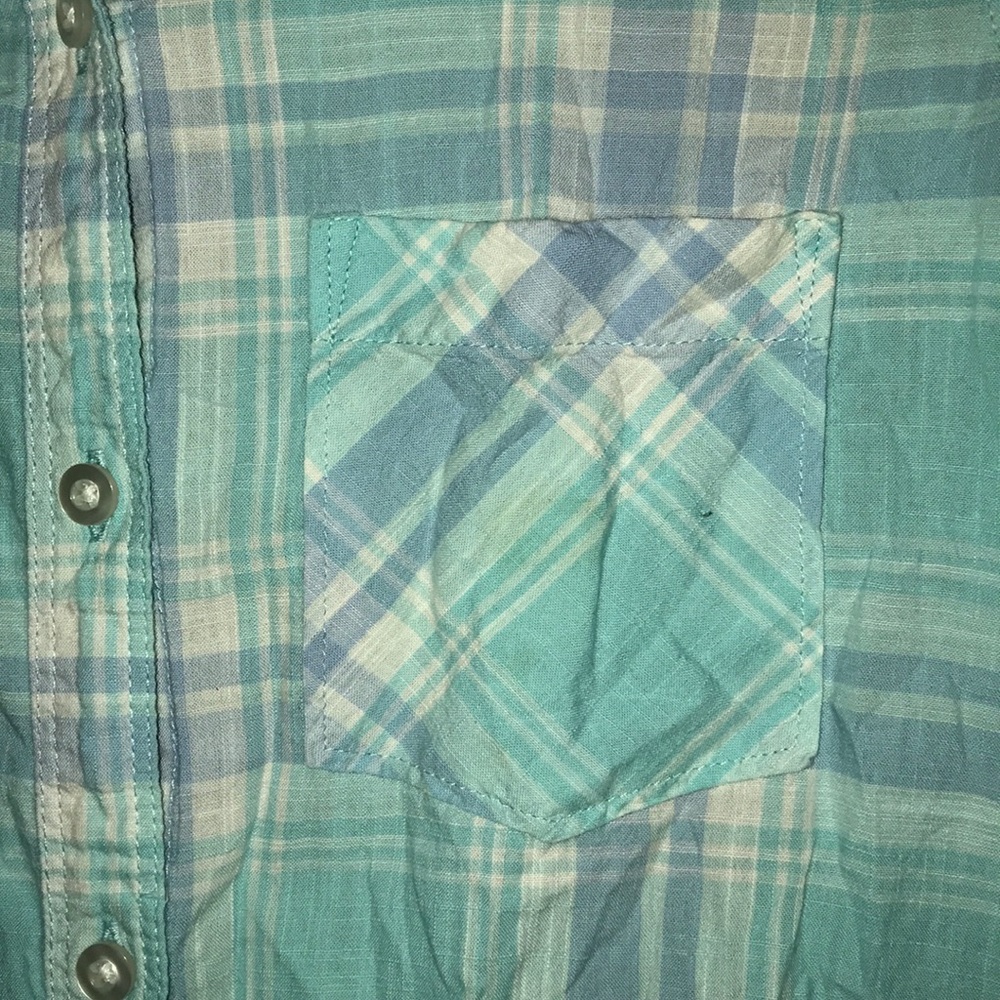 Blue button down - Picture 3 of 4